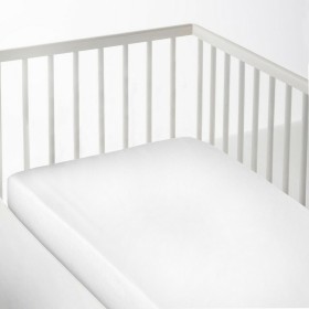 Protetor de colchão Naturals Branco 60 x 120 cm Berço de 60 de Naturals, Colchões e canapés - Ref: S2806798, Preço: 9,61 €, D...