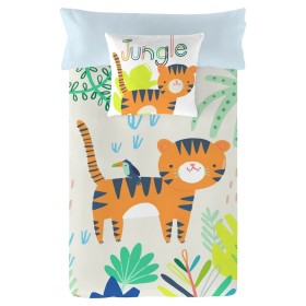 Nordic cover Naturals Tiger Single (180 x 220 cm) by Naturals, Quilts and quilt covers - Ref: S2806855, Price: 25,86 €, Disco...