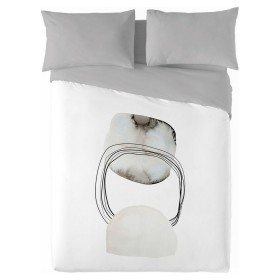 Capa nórdica Naturals Pebble Solteiro (150 x 220 cm) de Naturals, Edredão e capas de edredão - Ref: S2806885, Preço: 24,12 €,...