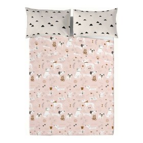 Kissenbezug Happy Home LISOS COTTON Lila King size 144 Fäden 45 x 100 cm | Tienda24 - Global Online Shop Tienda24.eu