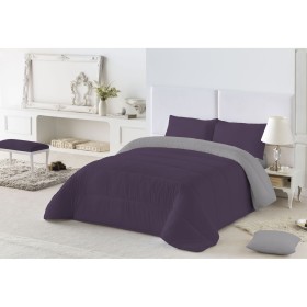 Bettdecke Naturals Colors 300 gsm Aubergine (Einzelmatratze) (180 x 260 cm) von Naturals, Bettdecken und Bettdeckenbezüge - R...