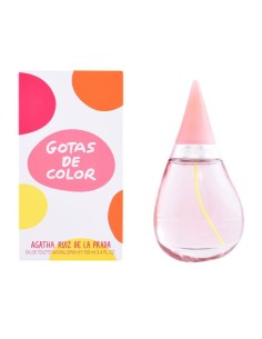 Parfum Femme Agatha Ruiz De La Prada 8410225544319 EDT Gotas De Color 100 ml de Agatha Ruiz De La Prada, Eau de parfum - Ref:...