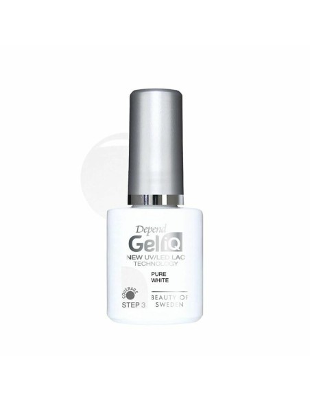 Nail polish Gel iQ Beter Pure White (5 ml) | Tienda24 Tienda24.eu