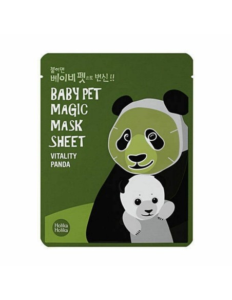 Máscara Facial Holika Holika Baby Pet Panda Revitalizante (22 ml) | Tienda24 Tienda24.eu