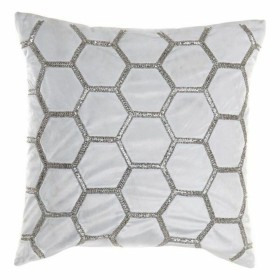 Almofada DKD Home Decor Veludo Geométrico (45 x 45 cm) de DKD Home Decor, Almofadas - Ref: S3006987, Preço: 15,92 €, Desconto: %