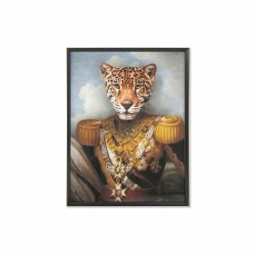 Painting DKD Home Decor Leopard (74 x 3 x 97 cm) by DKD Home Decor, Prints on Canvas - Ref: S3007268, Price: 152,57 €, Discou...