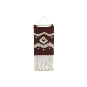 Wall Decoration DKD Home Decor Red Natural Boho 45 x 2 x 115 cm by DKD Home Decor, Ornaments - Ref: S3007775, Price: 14,39 €,...