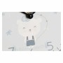 Wall Clock DKD Home Decor Blue Pink Wood Metal Plastic MDF Wood Children's Bird 24 x 3 x 24 cm (2 Units) | Tienda24 - Global Online Shop Tienda24.eu