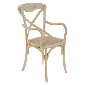 Chaise de Salle à Manger DKD Home Decor Blanc Multicouleur 55 x 57 x 92 cm 55 x 47 x 92 cm de DKD Home Decor, Chaises - Réf :...