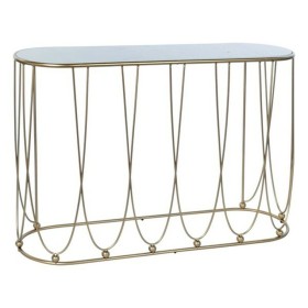 Consola DKD Home Decor Dorado Metal Mármol 115 x 35 x 78 cm de DKD Home Decor, Mesas - Ref: S3010951, Precio: 195,77 €, Descu...