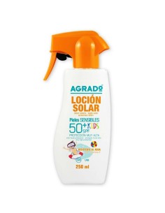 Sonnencreme für Kinder Agrado Für Kinder SPF 50+ 250 ml von Agrado, Sonnencremes - Ref: S4514500, Preis: €13.66, Rabatt: %