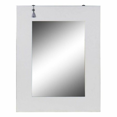 Espejo de pared DKD Home Decor Oriental Blanco Abeto (70 x 2 x 90 cm) de DKD Home Decor, Espejos de pared - Ref: S3011193, Pr...