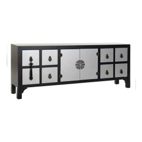 Mesa TV com Gavetas DKD Home Decor Oriental Madeira MDF (130 x 24 x 51 cm) de DKD Home Decor, Mesas e suportes para TV - Ref:...