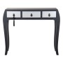 Aparador com 3 Gavetas DKD Home Decor 8424001737277 Abeto Prateado Preto Madeira MDF 96 x 26 x 80 cm de DKD Home Decor, Jogos...