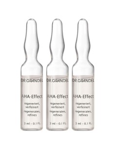 Fiale Dr. Grandel AHA-Effect Antietà 3 Unità 3 ml da Dr. Grandel, Tonici e astringenti per il viso - Ref: S4514733, Precio: €...