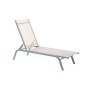 Chaise longue DKD Home Decor inclinable PVC Aluminium (191 x 58 x 98 cm) de DKD Home Decor, Bains de soleil - Réf : S3012817,...