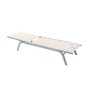 Chaise longue DKD Home Decor inclinable PVC Aluminium (191 x 58 x 98 cm) de DKD Home Decor, Bains de soleil - Réf : S3012817,...