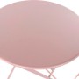 Conjunto de mesa com 2 cadeiras DKD Home Decor MB-177410 Cor de Rosa 60 x 60 x 75 cm (3 pcs) | Tienda24 - Global Online Shop Tienda24.eu