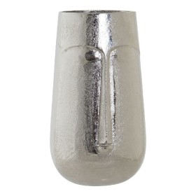 Vase DKD Home Decor Face Silver Aluminium Modern 16 x 16 x 28 cm by DKD Home Decor, Vases - Ref: S3012959, Price: 32,37 €, Di...