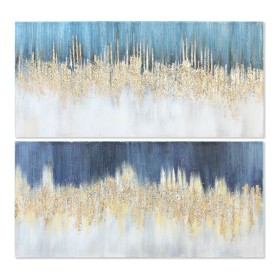 Pintura DKD Home Decor CU-179201 150 x 4 x 70 cm Abstrato (2 Unidades) de DKD Home Decor, Impressões sobre tela - Ref: S30135...