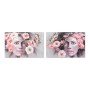 Pintura DKD Home Decor Girl Bloemen 120 x 3 x 80 cm Moderno (2 Unidades) de DKD Home Decor, Impressões sobre tela - Ref: S301...