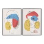 Cuadro DKD Home Decor Abstracto 53 x 4,5 x 73 cm Moderno (2 Unidades) de DKD Home Decor, Impresiones sobre lienzo - Ref: S301...