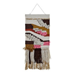 Decoração Suspensa DKD Home Decor Jute Algodão (45 x 2 x 115 cm) de DKD Home Decor, Adornos - Ref: S3013934, Preço: 41,36 €, ...