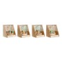 Jeu en bois DKD Home Decor Bois Multicouleur 4 Pièces 9 x 9 x 12 cm | Tienda24 - Global Online Shop Tienda24.eu