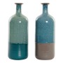 Vaso DKD Home Decor Azul Verde Metal Porcelana 30 x 40 cm 11 x 11 x 30 cm (2 Unidades) de DKD Home Decor, Jarrões - Ref: S301...