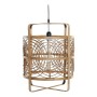 Suspension DKD Home Decor Noir Naturel Bambou Plastique 50 W 220 V 37 x 37 x 46 cm de DKD Home Decor, Suspensions - Réf : S30...