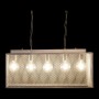 Candeeiro de teto DKD Home Decor Metal (79 x 26 x 33.5 cm) de DKD Home Decor, Iluminação suspensa - Ref: S3014680, Preço: 117...