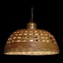 Ceiling Light DKD Home Decor Brown Multicolour Golden Metal wicker 50 W 220 V 72 x 72 x 44 cm by DKD Home Decor, Pendant Ligh...