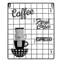 Decoración de Pared DKD Home Decor Coffee Blanco Negro Vintage 30 x 4 x 38 cm de DKD Home Decor, Adornos - Ref: S3014920, Pre...