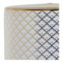 Mesa auxiliar DKD Home Decor Blanco Porcelana Dorado (33 x 33 x 42 cm) de DKD Home Decor, Mesas - Ref: S3015246, Precio: 85,8...