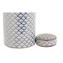 Jarrón DKD Home Decor 18 x 18 x 30,5 cm Porcelana Dorado Blanco de DKD Home Decor, Jarrones - Ref: S3015248, Precio: 47,24 €,...