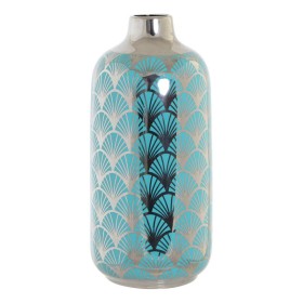 Vase DKD Home Decor Porcelain Turquoise Oriental (15 x 15 x 41.5 cm) by DKD Home Decor, Vases - Ref: S3015271, Price: 44,72 €...