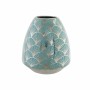 Vase DKD Home Decor Porcelain Turquoise Oriental Chromed 16 x 16 x 18 cm by DKD Home Decor, Vases - Ref: S3015273, Price: 29,...