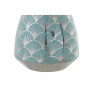 Vase DKD Home Decor Porcelain Turquoise Oriental Chromed 16 x 16 x 18 cm by DKD Home Decor, Vases - Ref: S3015273, Price: 29,...