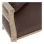 Canapé DKD Home Decor Marron Lin Bois d'hévéa Traditionnel (122 x 69 x 72 cm) de DKD Home Decor, Canapés et divans - Réf : S3...