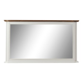 Miroir mural DKD Home Decor 115 x 6 x 66 cm Verre Marron Blanc Romantique de DKD Home Decor, Miroirs muraux - Réf : S3015700,...