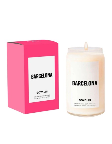 Vela Perfumada GOVALIS Barcelona (500 g) | Tienda24 Tienda24.eu