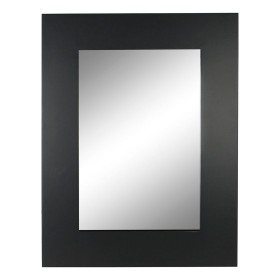 Wall mirror DKD Home Decor Black MDF Wood (60 x 2.5 x 86 cm) by DKD Home Decor, Wall-Mounted Mirrors - Ref: S3015872, Price: ...