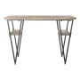 Desk DKD Home Decor Black Metal Fir (120 x 60 x 81 cm) by DKD Home Decor, Computer desks and tables - Ref: S3015900, Price: 1...