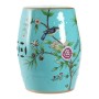 Side table DKD Home Decor Blue Porcelain 35 x 35 x 45 cm by DKD Home Decor, Tables - Ref: S3015929, Price: 84,03 €, Discount: %