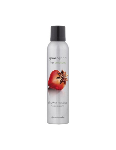 Mousse de Douche Greenland Fraise Anis 200 ml | Tienda24 Tienda24.eu