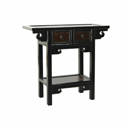 Consola DKD Home Decor Negro Marrón oscuro 85 x 35 x 80 cm de DKD Home Decor, Mesas - Ref: S3015937, Precio: 506,65 €, Descue...