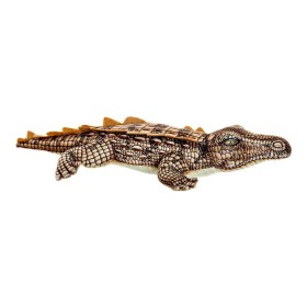 Peluche DKD Home Decor S3016335 Castanho Infantil Crocodilo 46 x 22 x 8 cm de DKD Home Decor, Animais e figuras - Ref: S30163...