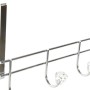 Jackenaufhänger für Türen DKD Home Decor 8424001835256 Durchsichtig Silberfarben Metall 47 x 10 x 22 cm von DKD Home Decor, G...