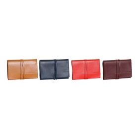 Organizador de Cabos DKD Home Decor Preto Multicolor Camel Poliuretano 29,5 x 1 x 14 cm (4 Unidades) de DKD Home Decor, Organ...