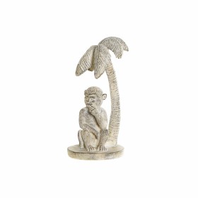 Figura Decorativa DKD Home Decor 8424001749805 15 x 12 x 29 cm Blanco Resina Mono Tropical Decapé de DKD Home Decor, Coleccio...